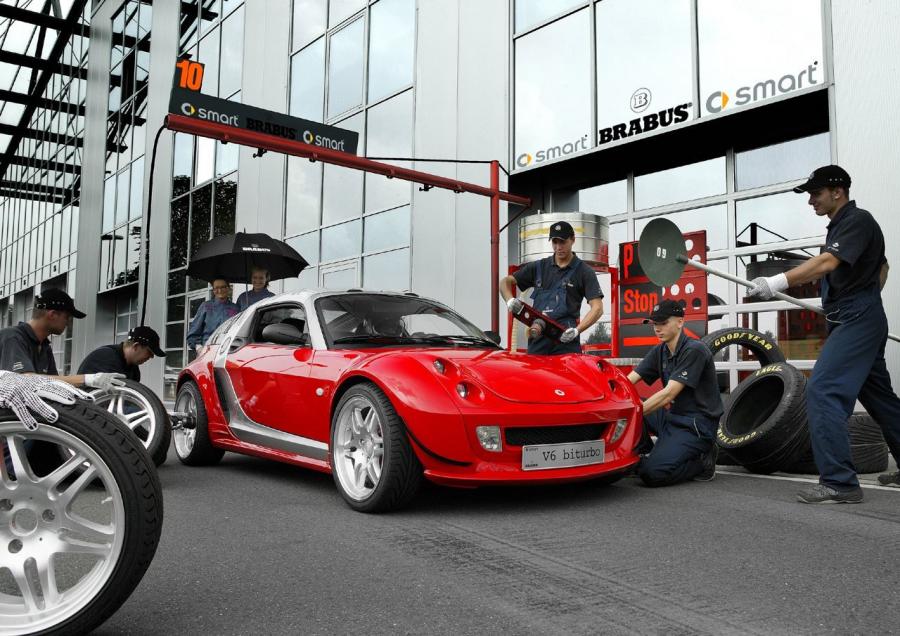 Smart Roadster Coupe V6 BiTurbo by Brabus 2003 года  (фото 8 из 18)